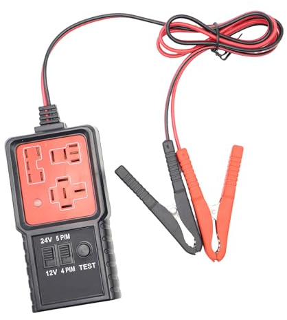 Testeur De Relais | Kit De Testeur De Relais - Outil De Test Et Diagnostic De Tension Pour Atelier Et Maison Mécanique Véhicule
