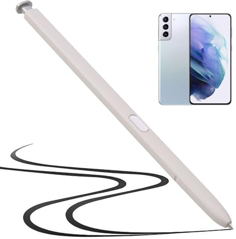 Lápiz táctil Digital de Repuesto Capacitivo Compatible con S25 Ultra 5G | Alta sensibilidad táctil, 4096 Niveles de presión, Compatible Samsung Galaxy S25+ para S25 Todas Las Versiones S Pen, Gris