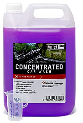 detailmate ValetPRO Concentrated Car Wash Autoshampoo Konzentrat 5 Liter Messbecher