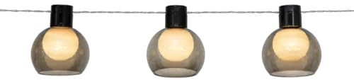 Star Trading Solar Lichterkette Smoky - 10 LEDs, 270 cm