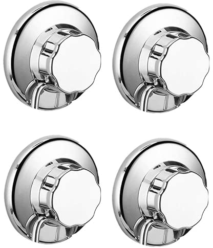 SANNO Suction Cups replacement for shower caddy sope dish double hooks- Set of 4 Suction Cups