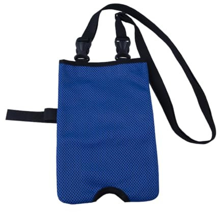 NHPY NHP Supporto per Sacca per Drenaggio Urinario,Sacche Urina da Gamba,Copertura per Sacca per Catetere da 2L con Cinturino Regolabile,per Urina Durevole Supporto per Sacca per Catetere Foley(blu)