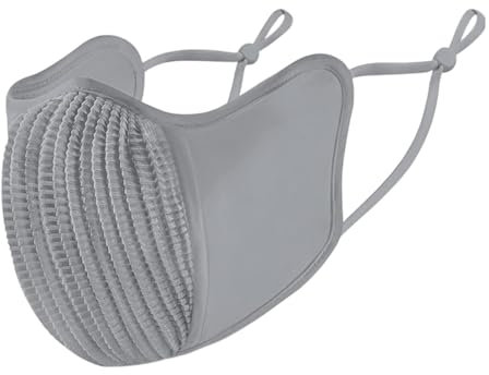 Generisch Halbmaske,UV-Schutz Gesichtsmaske - Winddichter Und Beschlagfreier Atmungsaktiver Gesichtsschutz Aus -Seide Für Damen Und Herren Bei Outdoor-Aktivitäten Wie Wandern Ren Laufen Und Radfahren