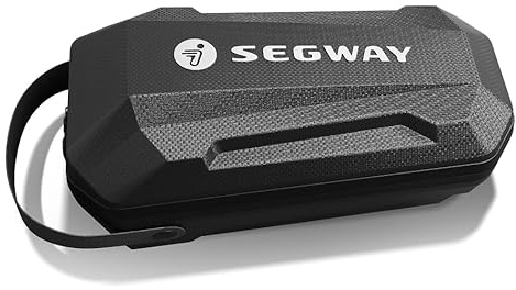 Segway E-Scooter - Borsa da manubrio 3 l, impermeabile, portata 2 kg, sistema a sgancio rapido, scomparti in rete per cellulari e altri telefoni, adatta per manubrio da 30 – 50 mm, peso leggero da 274