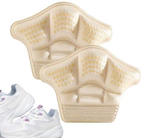 Inserti per battitacco non antiscivolo, imbottiti, vestibilità su misura | per il comfort, design ergonomico, protezione per il tallone morbido, con design a presa fissa per scarpe col alto
