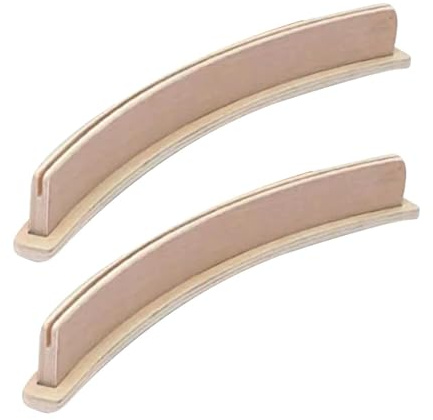 Spielkartenhalter Aus Holz, Freihändiger Spielkartenhalter Aus Holz, Aufbewahrungsständer | 2 Stück Poker-Halter, Organizer, Ständer, Tablett, Kartenspiel-Zubehör Für Poker, Canasta, Binokel, Kinder,