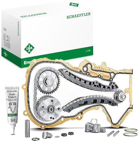 INA 559 1808 40 Steuerkettensatz Steuerkette Kette geschlossen 130 Kompatibel mit VW GOLF VI 5K1 03C105209AQ 03C105209AR 03C109088E