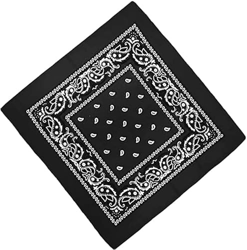 DHOBIA Biker Motorbike Bandana Head Scarf in Cloth Various Paisley Pattern Colours