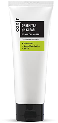 COXIR Detergente in schiuma pH tè verde (150ml / 5.07 oz)