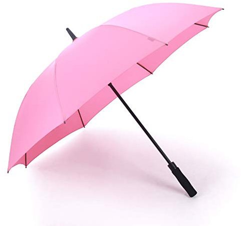 RUMBRELLA 55 Golf Umbrella Windproof UV Umbrellas | 55MPH Windproof Large brolly UV Protection Rain Golf Umbrella with EVA Handle