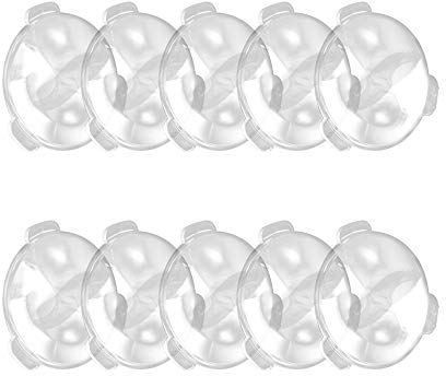 Durovis Essentials Lens Set 10 (34 mm) – 10 lentilles PMMA biconvexes pour casques de réalité virtuelle et lunettes 3D Google Cardboard