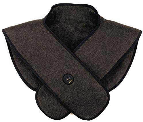 Thermrup Ferninfrarot Mobiles Wärmekissen Akkubetrieb für Nacken und Schulter mit 3 Temperaturstufen (L)