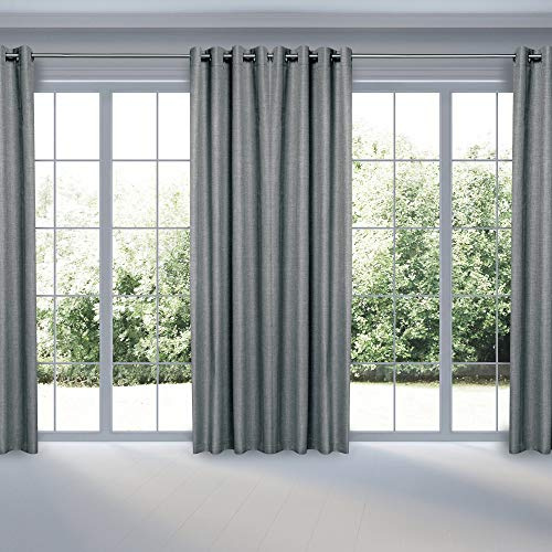MAX Blackout Cyber Faraday Fabric RF/EMF Shielding Curtains (Grey, 1)