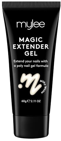 MYGEL von Mylee Magic Extender Gel, 60g, Lang Anhaltend, Natürlicher Look | Nagelverlängerungsgel, für Anfänger & Salon-Profis, Verdickungs- und Aufbaugel für Acrylnägel, Nagelkunst (Milky White)