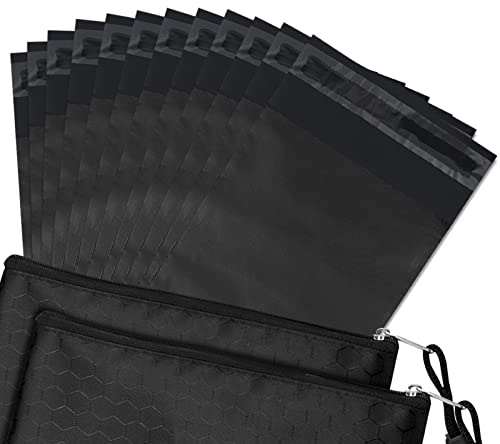 Tuciyke Sanitary Napkin Disposal Bags Pack of 200,Sanitary Disposal Bags Black Opaque Bags 5x8 inches Feminine Personal Disposal Bags For Tampons,Sanitary Pads,Sanitary Liners(with 2pcs Storage Bag)