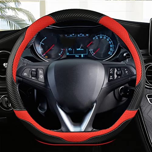 HYQHYX Lenkradschutz Auto-Lenkradabdeckung D-Form für Opel für Astra 2015 2016-2021 für Corsa für Combo für Mokka 2018-2021 für Grandland X für Insignia CT 2017-2022 Auto Lenkradbezug (Farbe : 4)