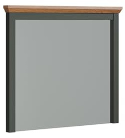 Wandspiegel Stanton Tannengrün kaschiert · B 77 x H 68 cm | B 77 x H 68 x T 6 cm · Holzwerkstoff-Rahmen · einfache Wandmontage
