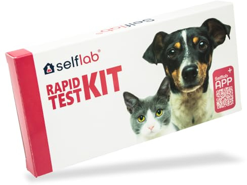 selflab Schnelltest Darm-Durchfall-Virus bei Hunden (Parovirus Antigen)