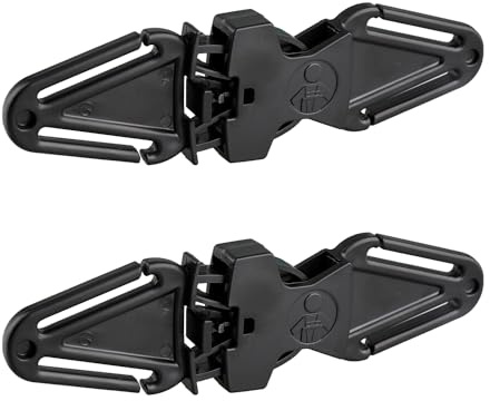Rumyve 2pcs Anti-Escape Car Seat Belt,Baby Car Seat Shoulder Strap,Car Seat Clip Anti-Escape Child Safety Shair