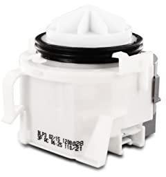 DEKAROX Ablaufpumpe für Bosch Siemens Neff 631200 00631200 BLP3 CL.A UL749 70x70x70mm Kunststoff Laugenpumpe für Geschirrspüler wie iQ100 iQ300 iQ500 iQ700 Extraklasse Avantixx Serie 2 Serie 4 Serie 6