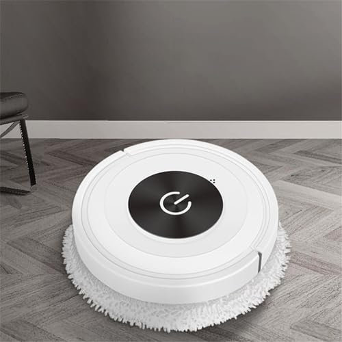 MAIKUEN Robot Laveur Automatique, Mince Robot Laveur, Détection d'obstacles, Vadrouille sèche et Humide, 2024 Robots Serpillère pour Le Nettoyage des sols, pour la Cuisine et la Salon