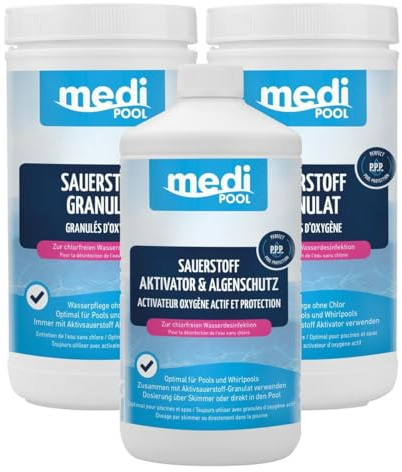 Medipool Set 2X Sauerstoff Granulat 1 kg + 1x Sauerstoff-Aktivator 1 L