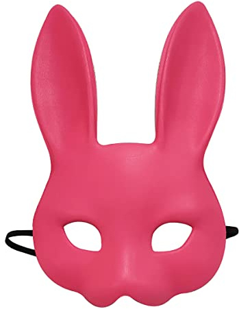 NewL Halloween 3D Tier Halbgesichtsmaske Maskerade Party Cosplay Kostüm für Damen und Herren