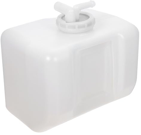 CIYODO Adaptador de Tanque Auxiliar para Radiador de Coche Accesorio de Expansión de Refrigerante Resistente y Fácil de Instalar Depósito de Plástico Duradero para Sistema de