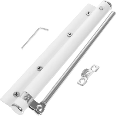 MUCKLILY Cierrapuertas Resorte Automático de Acero Inoxidable para Puertas Residenciales, Uso Doméstico, Seguro y Silencioso