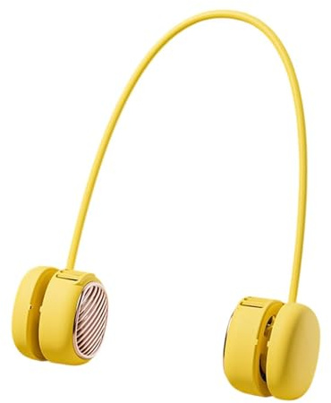 Skkpolo Ventiladores Personales Para El Cuello,5 Velocidades Silencioso Flexible Y Ponible - Ventilador De Cuello - Para Camping Crucero Aire Coche Viajes Verano Mujeres Hombres
