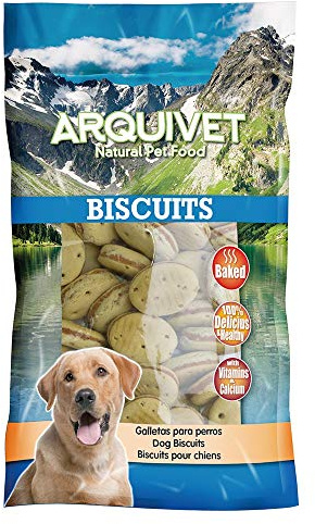 ARQUIVET Biscotti per cani Panino Ovale - 200 gr - Snack per cani - Premi per cani