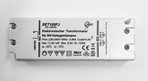 Self/Rolux SET105FJ Halogen transformator 35–105 watt dimbar