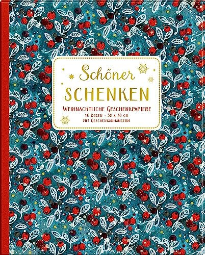 Geschenkpapier-Buch: Schöner schenken – Weihnachtliche Geschenkpapiere