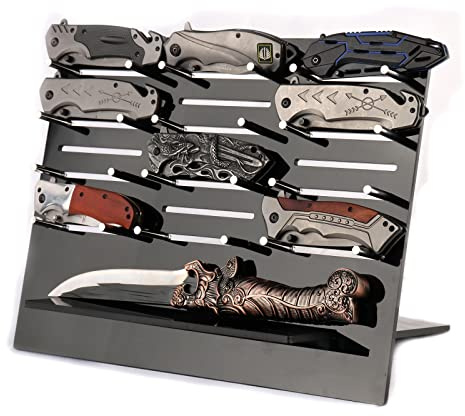 HHUXIUE Messetürtel, messerständer, alec, messerkürtel, messerkarett, messerkürtel, messbrettern, ja, für jedes messer in der hosentaschekammer (schwarz)