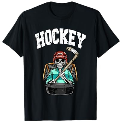Eishockey-Shirt für Jungen von 8–12 Jahren, Eishockeyspieler T-Shirt