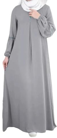 Duohropke Islamische Kleidung Damen Islamischer Naher Osten Dubai Türkei Maxi Abayas Für Damen Ramadan Kleider Damen Beten Kleidung Für Frauen Muslim