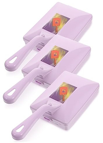 KICHOUSE 3 Stücke Doppelseitige Tierhaarentferner Fusselbürste Roller Elektrische Für Wohnmöbel Reinigung