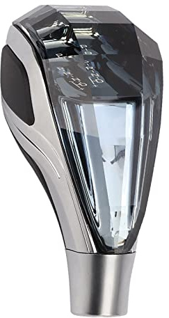 Pomo de Palanca de Cambios, Cabezal de de Marchas LED de 7 Colores, Interruptor Automático de Sujeción Cómoda, Decoración Interior del Coche para Palanca de Cambios M12 M10 M8