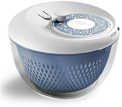 Stefanplast Centrifuga per Insalate con Coperchio 2 in 1 Tosca Blu 26 cm