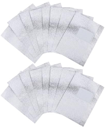 Ipetboom 100stücke Nagelfolienblätter Aus Alufolie Nagellackentferner-wraps Zum Entfernen Von Nagellack Und Nagelgel Geeignet Für Maniküre Und Pediküre Praktisch Für Heimgebrauch Und Nagels