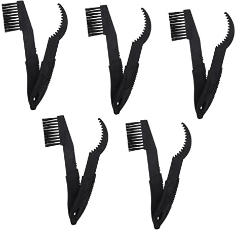 UKCOCO 5sets Essential Bike Cleaning Tools of Chain Cleaner Crankset Brush for Cyclists