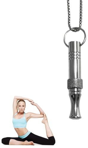 MYGLOAR 1 PCS Atemketten, Rauchfrei-Halskette, Raucherentwöhnungshilfe, Rauchfrei-Halskette, Original Raucherentwöhnungs-Halskette, Achtsamkeitskette, Raucherentwöhnungs-Atemkette （Groß）