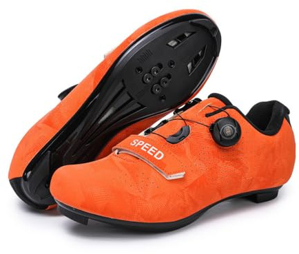 Scarpe da Ciclismo da Uomo E da Donna Scarpe da Ciclismo Anti-Scivolo su Strada per Indoor E Outdoor Unisex Scarpe Sportive Spin Traspiranti E Comode