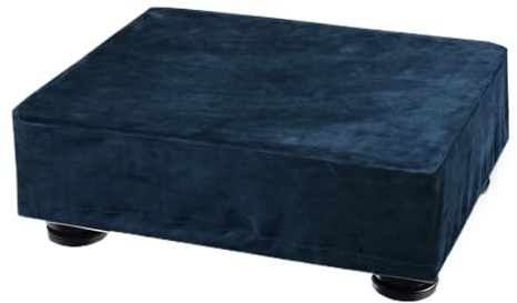 Turntable Cover, Fabric Turntable Dust Protector, 16.93x12.99x5.12 inches Protective Soft Sleeve Case for Record Player in Stereo, DJ Booth, Home Studio and Bedroom