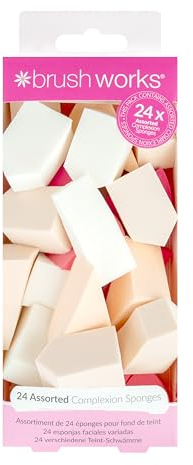 Brushworks Assorted Makeup Sponges