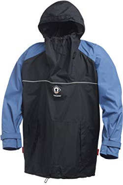 Crewsaver Bootfahren und Segeln - Center Junior Hooded Smock Top Blau 6617-A - Unisex - Hergestellt aus 6oz Nylon