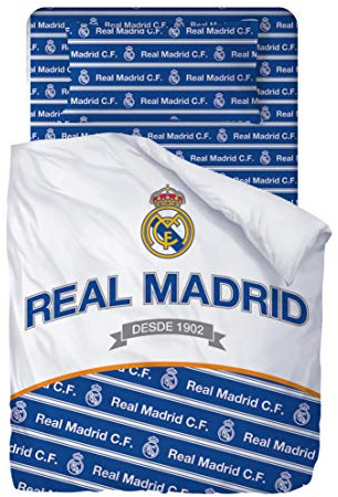 Real Madrid Juego De Sabanas de 3 Piezas (160x270 + 90x200/25 + 45x110) RM181181