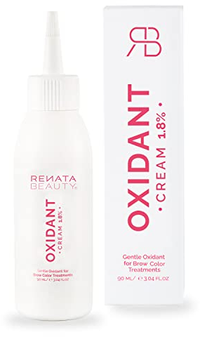 Renata Beauty Crema Ossidante 90 ml – Cream Developer 1,8% – Attivatore in Crema Delicato per Colore di Sopracciglia – Ossigeno Sopracciglia