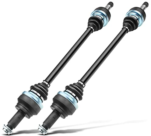 Frankberg 2x Antriebswelle Achswelle Automatikgetriebe ohne ABS Ring Hinterachse Kompatibel mit X5 E70 3.0 Si 3.0d 4.8i xDrive30d-48i 3.0L-4.8L 2006-2013 Replace# 33208603102