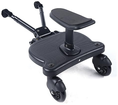 Kaichenyt Barnvagn, pedaladapter, universell barnvagn, maximal lastkapacitet, 20 kg, buggy bräda, fotbräda